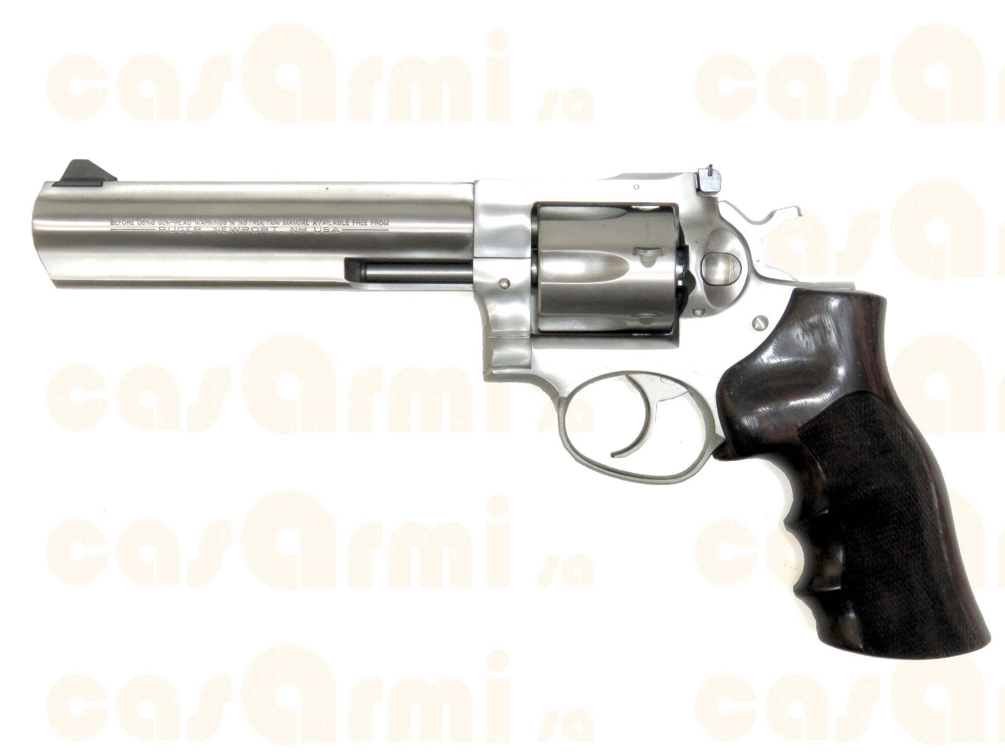 Ruger mod.   KGP-161 6', con scatola originale, guancette sintetiche, fodero in cuoio .357 Magnum